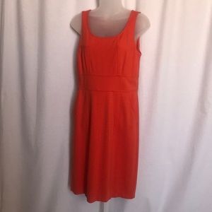 Orange Ann Taylor Dress size 6